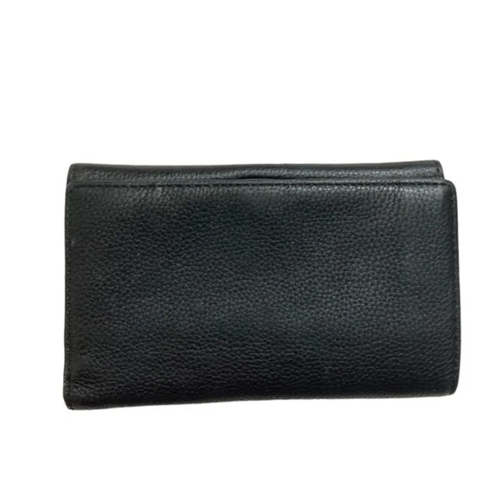 Michael Kors black leather wallet